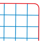 cuadriculado Marco Rojo